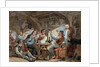 Shipmates carousing on shipboard by William Henry Pyne
