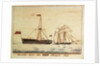 Quarantine guard ship 'Rhin' standgate creek by British School