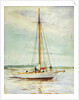 Study of a yacht by William Lionel Wyllie