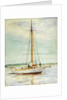 Study of a yacht by William Lionel Wyllie