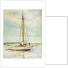 Study of a yacht by William Lionel Wyllie