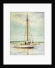 Study of a yacht by William Lionel Wyllie
