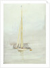 White yacht by William Lionel Wyllie