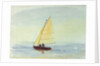 Sailing dinghy by William Lionel Wyllie