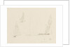 Rough sketches of yachts by William Lionel Wyllie