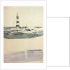 Eddystone lighthouse of 1759 by William Lionel Wyllie