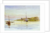Unidentified marine scene by William Lionel Wyllie
