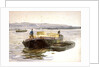 A lighter loaded with packing cases by William Lionel Wyllie