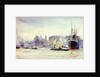 Irongate wharf by William Lionel Wyllie