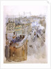 Roofs and Tower Bridge by William Lionel Wyllie