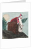 Father Christmas going down the chimney by William Lionel Wyllie
