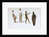 Three convicts and a guard by William Lionel Wyllie