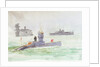 Aircraft carriers and the submarine L24 by William Lionel Wyllie