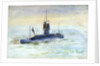 Submarine D7 by William Lionel Wyllie