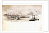 Study of a port scene, possibly London by William Lionel Wyllie