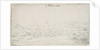 Ships and flutes sailing out from a fjord, probably Flekker, Norway by Willem van de Velde the Elder