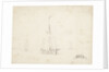 A galliot before the wind by Willem Van de Velde the Younger