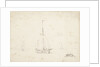 A galliot before the wind by Willem Van de Velde the Younger