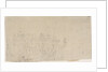 The beakhead bulkhead of the English second-rate 'Charles', 1668 by Willem van de Velde the Elder