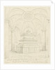 Nelson's tomb in the crypt of St Paul's by Thomas Hosmer Shepherd
