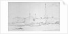 Pilot boat and other vessels beached at Kingsdown, near Deal by Edward William Cooke