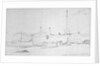 Pilot boat and other vessels beached at Kingsdown, near Deal by Edward William Cooke