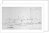 Pilot boat and other vessels beached at Kingsdown, near Deal by Edward William Cooke