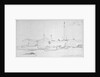 Pilot boat and other vessels beached at Kingsdown, near Deal by Edward William Cooke