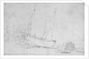 Pilot boat on the beach at Deal, 24 September 1830 by Edward William Cooke