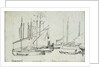 Trabaccoli from my window by Edward William Cooke