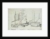 Trabaccoli from my window by Edward William Cooke