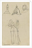 Details of military uniforms, including helmet by Edward William Cooke