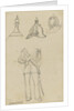 Details of military uniforms, including helmet by Edward William Cooke