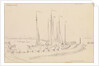 Vollendam harbour looking seaward by Edward William Cooke