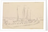 Vollendam harbour looking seaward by Edward William Cooke