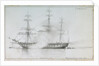 'Immortalite' Gibraltar, 4 April 1861 by Edward William Cooke