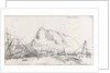 The Mole, Alicante, by moonlight by Edward William Cooke