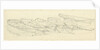 Wherries at Richmond, a study for the shipping and craft plate, with further studies on reverse by Edward William Cooke