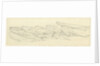 Wherries at Richmond, a study for the shipping and craft plate, with further studies on reverse by Edward William Cooke