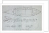 Constructional details of a wherry at Richmond with notes, with more wherry details on reverse. All studies for the shipping and craft plate by Edward William Cooke
