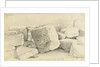 Stone for New London Bridge on the Wharf, Isle of Dogs by Edward William Cooke