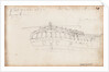 Sketch of the stern of 'Resolution' with notes by Thomas Luny