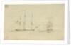 Captain Hood in the Juno goes into Toulon inner harbour, engages enemy and escapes by Nicholas Pocock