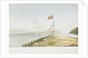 The Islands of Lessina & Brazza - from Hostes Island, Entrance of Port St George, Lissa by William Innes Pocock