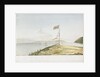 The Islands of Lessina & Brazza - from Hostes Island, Entrance of Port St George, Lissa by William Innes Pocock