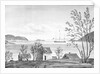 Port St George, Lissa, from the town by William Innes Pocock