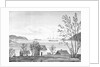 Port St George, Lissa, from the town by William Innes Pocock