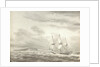 Cape Molo, Minorca and HMS 'Menelaus' by William Innes Pocock