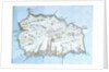 Map of the island of St Helena by William Innes Pocock