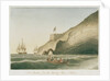 Fort Munden, from the Landing Place, St Helena by William Innes Pocock